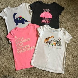 Cat & Jack Tee Bundle 4T